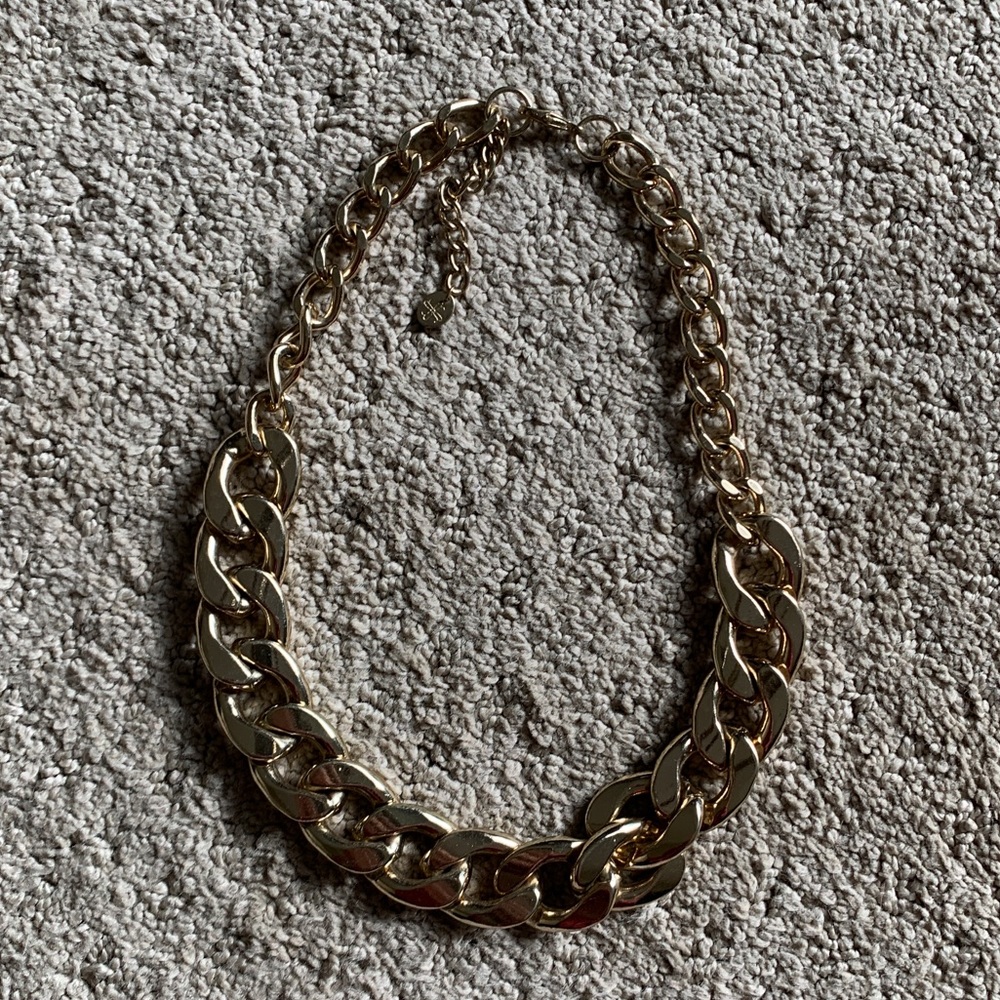 Bold statement necklace